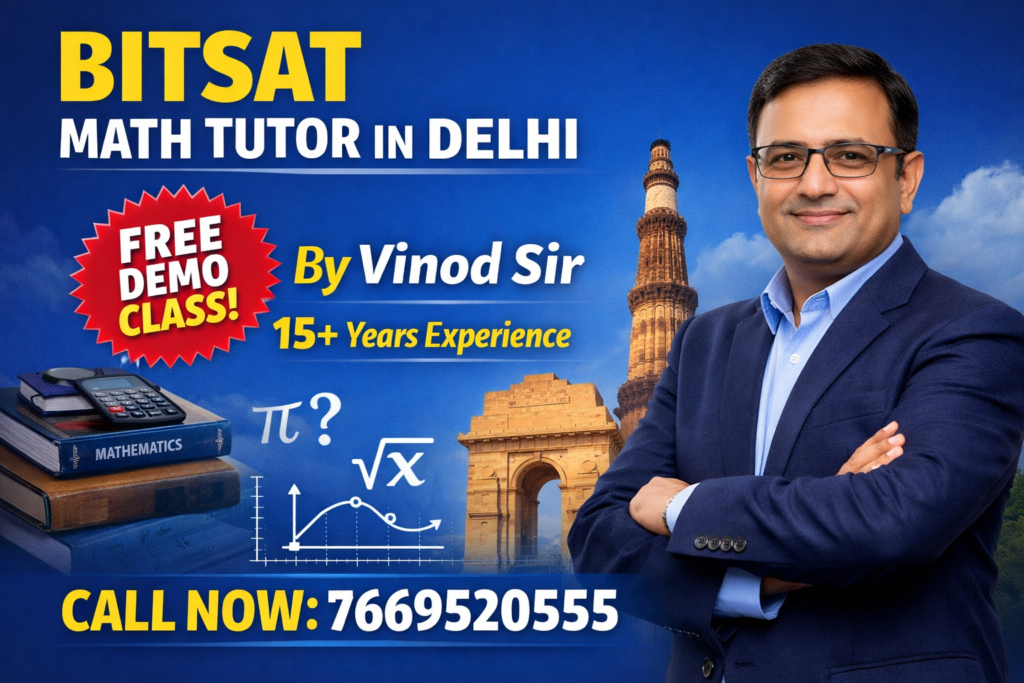 bitsat math tutor in rohini