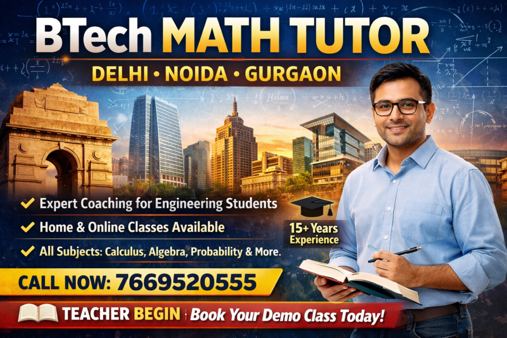 engineering math tutor in delhi